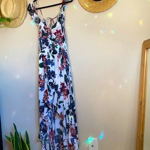 Floral maxi dress